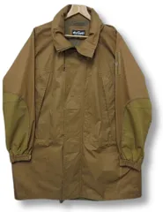 WILD THINGS ワイルドシングス  ナイロンジャケット ジャンパー 襟収納フード付き 茶系 メンズ Sサイズ ■管理番号L28324AWS25-241125-1Kのサムネイル