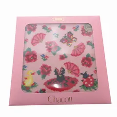 フェイラー FEILER ×Chacott チャコット ハイジキトリ ハンカチ ハンドタオル 花柄 ピンク /FF