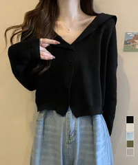 ニットカーディガン レディース アウター_3