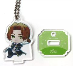 [Used] Keychain Zain "Funeral"Frieren× Keisei Electric Railway Keisei Frieren Trading Acrylic Stand Keychain