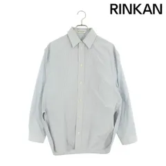 バレンシアガ 445966 TTD12 ストライプ長袖シャツ レディース 36