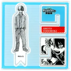 【中古】アクリルスタンド・アクリルパネル 轟焦凍 「堀越耕平『僕のヒーローアカデミア』原画展 アクリル“X”フィギュアコレクション」