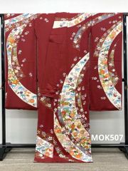 振袖 刺繍 金駒 金彩 紋意匠 撥水加工済 MO3736 - メルカリ