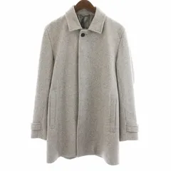 カルバンクライン CALVIN KLEIN ステンカラーコート ロング ウール 36 M グレー ■GY03 /MWのサムネイル