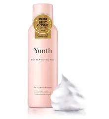 新品未開封＊【武井咲 アンバサダー】Yunth ユンス 生VC ホワイトクリアフォーム 120g (洗顔フォーム/コスメ/スキンケア/毛穴/化粧品/美容)
