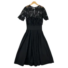 LAGUNAMOON  ラグナムーン  レースワンピース sizeM/ブラック