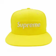 美品 20SS 2020 シュプリーム × ニューエラ SUPREME × NEW ERA $1M Metallic Box Logo Cap メタリック ボックスロゴ ベースボールキャップ 59FIFTY ラメ 刺繍 6パネル ウールツイル 野球帽 帽子