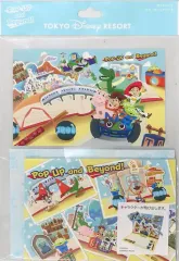 【中古】グッズセット 集合 ポストカード＆グリーティングカード 「トイ・ストーリー Pop Up and Beyond」 東京ディズニーリゾート限定