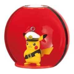 【中古】キーホルダー キャプテンピカチュウ 「ポケットモンスター ガシャっとコレクト04」