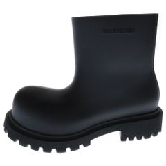 BALENCIAGA (バレンシアガ) STEROID BOOTIE 770589 ステロイドブーツ ハイカット ラバーシューズ ブラック
