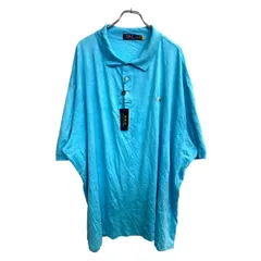 POLO RALPH LAUREN 半袖ポロシャツ 4XB ポロラルフローレン ビッグサイズ ライトブルー 古着卸 アメリカ仕入 t2503-3364