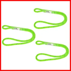 【クーポン有】GM CLIMBING 6mm ダブルブレード プルージックループ 31cmサイズ 1本入り / 3本入り 長さは調整可能 クライミング アーボリスト