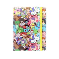 디즈니 토이 스토리 30th 고무 밴드 첨부 클리어 파일 5P+F 집합 문구 Disney