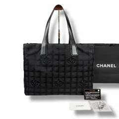 【美品❗✨】 シールあり　シャネル　ニュートラベルライン　黒　トート ナイロン 楽天市場】【美品】 シャネル トートバッグ ニュートラベル