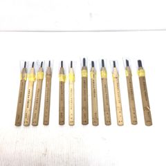 ΘΘ 彫刻刀まとめ 12本 未使用品(S)