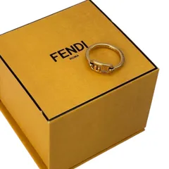 ra-2222) FENDI F IS FENDI ズッカ柄 ロゴリング ra-2222) FENDI F IS FENDI ズッカ柄 ロゴリング