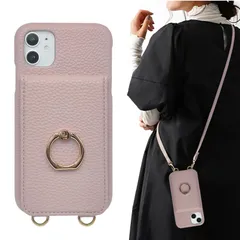 【特価商品】首掛け 可愛 斜め掛 肩掛け アイフォン11 リング付き 落下防止 iPhone11ショルダーケース ケース ケース ストラップ付き ショルダー ショルダー ショルダー いphone11 スタンド機能 スマホケース リング付 背面手帳型 グレイッシ