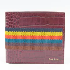 未使用　廃番品　PaulSmith ポールスミス　レザー長財布　クロコ型押し brandeal_l516929472