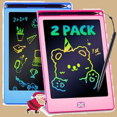 【特価セール】高輝度 電池交換可能 お絵描きボード ロック機能付き 8.5インチ電子メモパッド ワンタッチ消去 おもちゃ ブギーボード 知育玩具 女の子 2枚 男の子 大人 プレゼント 子供 1 POPERFUN 2 3 4 5 6歳