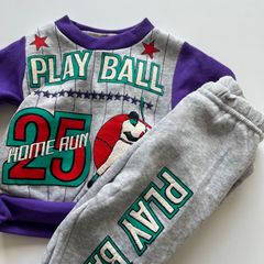 <80>play ball setup /　kids used 　USA 【23-187】　アメリカ古着　子供服
