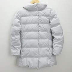 D■ユニクロ/UNIQLO シームレスダウンショートコート JKT 439714【S】白系/LADIES/Q11【中古