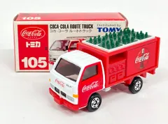 トミー トミカ赤箱中国製 コカ・コーラ ルートトラック 105