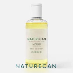 NATURECAN ネイチャーカン CBDラベンダーマッサージオイル250ml - CBD 1500mg   /ブロードスペクトラムCBD 　ボディオイル ボディ用マッサージオイル　ウィートジャームオイル　スイートアーモンドオイル
