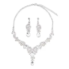 [Glyzinie] ウエディング ネックレス ブライダル アクセサリー