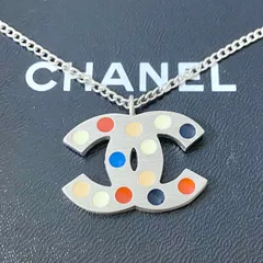 2024年最新】シャネル CHANEL ネックレス ペンダント ココマーク スイング ホワイト シルバー 10A レディース 定番 人気 美品 箱  中古の人気アイテム - メルカリ シャネル