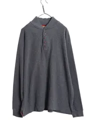【お得なクーポン配布中!】 00s エルエルビーン ヘンリーネック 長袖 サーマル Tシャツ メンズ XL 古着 オールド ロンT 無地 アーミー タイプ カットソー 大きいサイズ