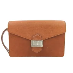 美品 イヴサンローラン 70年代フランス製 ヴィンテージ 鍵付き ハンドストラップ付 クラッチバッグ セカンドバッグ