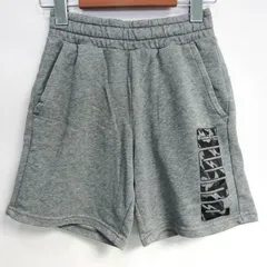 プーマ ショートパンツ ボトムス ハーフパンツ スウェット スポーツウエア キッズ 男の子用 150サイズ グレー PUMA 【中古】