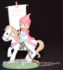 PRECIOUS MOMENTS DISNEY SHOWCASE COLLECTION Boy Dressed As Prince Phillip Birthday Parade 104402