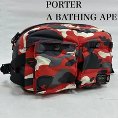 [未使用級] PORTER APE コラボ ウエストバッグ ショルダー 2way 2025年最新】A BATHING APE PORTER ウエストバッグの人気