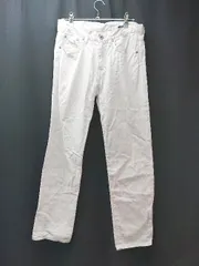 ◇ URBAN RESEARCH DOORS シンプル デニム ストレートパンツ カジュアル ジーンズ サイズ36 ホワイト レディース E  【1307260039375】