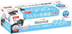 マルカン ﾆｵﾚｽﾄ うんちの防臭袋 SSサイズ210枚入り 犬用