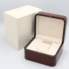 オメガ空箱外箱/ギャラ付 腕時計用 ベージュリボン レッド レディース腕時計用 オメガ空箱外箱/ギャラ付 腕時計用 ベージュリボン レッド