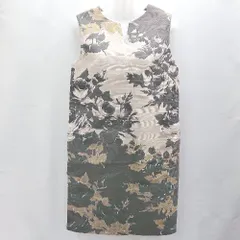 ◇ ⊂ BODY DRESSING ボディードレッシング 花柄 ミニ丈 ワンピース サイズ36 ブラウン系 レディース E  【1502030012194】