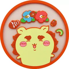 【中古】コースター シーサー 「ちいかわ なんか小さくてかわいいやつ クリアラバーコースター2」