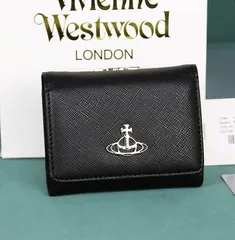 新品⭐︎Vivienne Westwood 913VW154 三つ折り財布 黒 Vivienne Westwood 三つ折り財布 黒 13154 三つ折り財布
