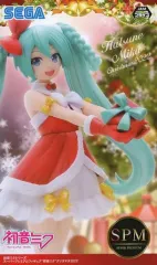 【中古】フィギュア 初音ミク 「キャラクター・ボーカル・シリーズ 01 初音ミク」 スーパープレミアムフィギュア“初音ミク”クリスマス2022