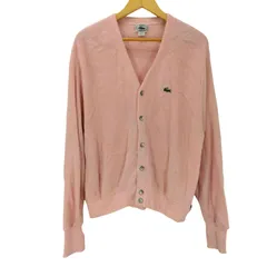 アイゾッドラコステ IZOD LACOSTE 80s-90s USA製 アクリルカーディガン メンズ  M