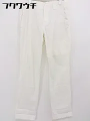 ◇ MACPHEE マカフィー TOMORROWLAND ストレッチ パンツ サイズ34 アイボリー レディース  【中古】 【1107140003805】