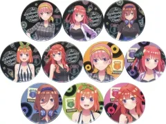 【中古】バッジ・ピンズ 全10種セット 缶バッジ 「映画 五等分の花嫁 あたり付缶バッジコレクション」