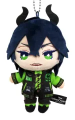 【中古】キーホルダー マレウス・ドラコニア ミニミニぬいぐるみ(キーホルダー) ユニオンバースデーver. 「ディズニー ツイステッドワンダーランド」