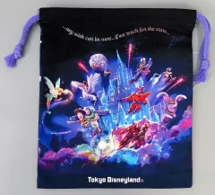 【中古】バッグ 集合 巾着 「Reach for the Stars」 東京ディズニーランド限定