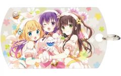 [중고] 열쇠 고리 샤로 & 리제 & 치야 (2023 Happy Easter) 캬라 태그 [주문은 토끼입니까? BLOOM]