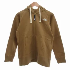 ノースフェイス パープルレーベル THE NORTH FACE PURPLE LABEL 美品 リアビューフルジップフーディ パーカー 裏起毛 L 茶 ブラウン NTW61955 /UO