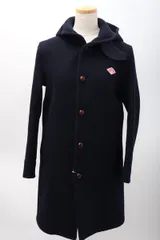 DANTONダントン ウールモッサフード付きロングコート【34】【LCTA52954】