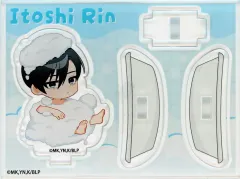 【中古】アクリルスタンド・アクリルパネル 糸師凛 「ブルーロック×極楽湯・RAKU SPA エゴイストたちのふろロック 外気浴編 トレーディングアクリルスタンド お風呂ミニキャラver.」